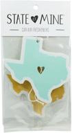 🌬️ refreshing texas air fresheners by about face designs - multi pack, standard size logo