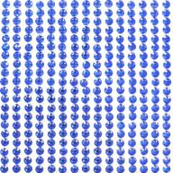 💎 dark blue crystal diamond sticker 4mm adhesive rhinestones by allydrew - 990 pieces logo