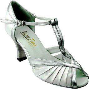 img 1 attached to 👠 Top-Quality Dance Shoes 2707 - Competition Grade with 2.5" Heel