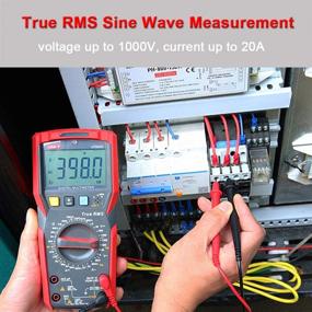 img 2 attached to 🔧 Versatile UNI-T UT89XD Digital Multimeter: TRMS 6000 Counts, AC/DC Voltage Tester, Resistance, Capacitance, Diode, NCV, Temperature & LED Test