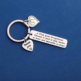 img 2 attached to 🔑 ENSIANTH Occupational Therapist Gift: An Appreciation Keychain for a Truly Great OT