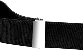 img 2 attached to Buyless Fashion Buckle Elastic Stretch Boys' Accessories for Belts