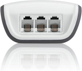 img 1 attached to 🔌 Розетка Belkin 7 Outlet AV Power Strip СЗЧ защита от перенапряжения 12 футовый кабель и защита от телефона, 2000 Джоулей (BV107200-12), белый - улучшенное SEO