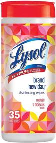 img 1 attached to Lysol Mango & Hibiscus Disinfecting Wipes - 35 Count