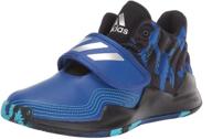 adidas unisex youth threat scarlet black girls' shoes logo