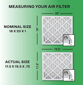 img 3 attached to Quality 18X20X1 Pleated Furnace Filters by FilterBuy - Efficient and Durable