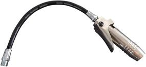 img 1 attached to 🔧 High-Pressure Grease Gun Coupler with Quick Disconnect Lever, Locks onto Metric and SAE Zerk Grease Fittings, Positive Lock, Universal Fit for 1/8” NPT Type Grease Guns, 10,000 PSI Capacity - Tech Team