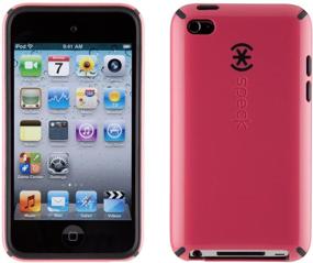 img 1 attached to Speck CandyShell Case For IPod Touch 4G (LoveHate Pink)