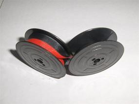 img 2 attached to 🖨️ OEM Black and Red Typewriter Ribbon for Original Olivetti Lettera 21, 22, 24, 25, 31, 32, 35, 35i, 35l, 36, 36c, 37, 82 and S14 Models
