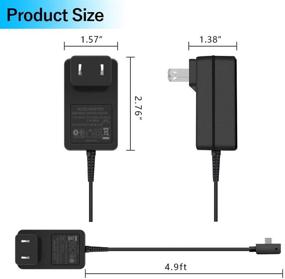 img 2 attached to UL/ETL Listed Surface 3 Charger - Replacement Power Adapter Cord and Micro USB Charging Cable for Surface 3 Model 1623 1624 1645 1657 Tablet