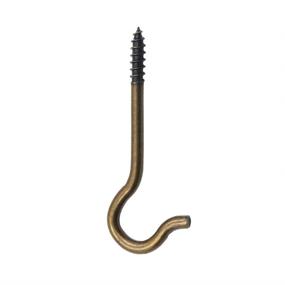 img 2 attached to Rubbed Bronze Screw Hanger Outdoor Industrial Hardware