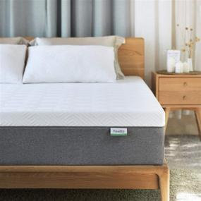 img 4 attached to 🛏️ Novilla Bliss Queen Mattress - 10-inch Gel Memory Foam Queen Size Mattress for Cool Sleep, Pressure Relief, and Medium Firmness