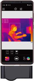 img 2 attached to 📷 CEM T-10: Professional Grade Thermal Camera with USB Type C for Smartphones - Enhanced Imaging Technology