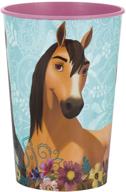 unique spirit riding plastic favor logo