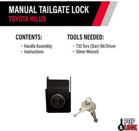 img 1 attached to Pop Lock PL5055 2016 2019 Tailgate