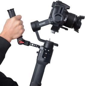 img 3 attached to 🎥 Elevate Your Filming Experience with the 200 Degree Adjustable Handle Grip for DJI Ronin S SC Gimbal Stabilizer