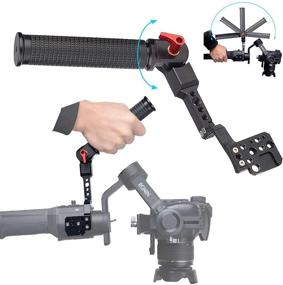 img 4 attached to 🎥 Elevate Your Filming Experience with the 200 Degree Adjustable Handle Grip for DJI Ronin S SC Gimbal Stabilizer