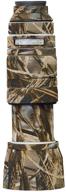 📷 lenscoat camouflage neoprene cover for sony fe 100-400 f/4.5-5.6 gm lens - realistic protection in realtree max4 design (lcso100400m4) logo