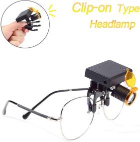 img 3 attached to Headlamp Headlight Wireless Binocular Glasses
