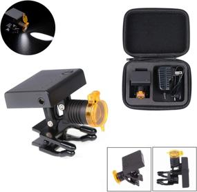 img 1 attached to Headlamp Headlight Wireless Binocular Glasses