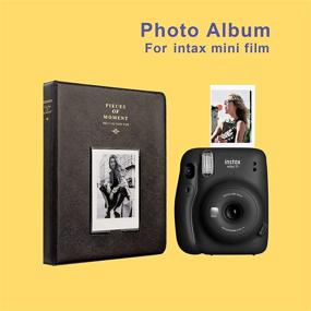 img 3 attached to Fujifilm Instax Mini 70 7s 8 8+ 9 11 📸 25 50s 90, Polaroid Z2300, Polaroid PIC-300P Film: 128 Pockets Album (Black)