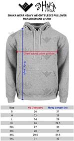 img 1 attached to Shaka Wear Mens Hoodie Sweatshirt Men's Clothing in Active