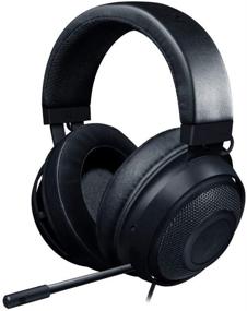 img 4 attached to Обновленный игровой наушник Razer Kraken 2019 - матово-черный: легкий алюминиевый каркас - ретрактабельный шумоподавляющий микрофон - совместим с ПК, Xbox, PS4, Nintendo Switch.