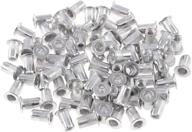 keadic 100pcs aluminum threaded nutsert hardware logo