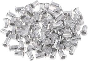 img 4 attached to Keadic 100Pcs Aluminum Threaded Nutsert Hardware