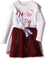 hello kitty girls little fashion apparel & accessories baby girls logo