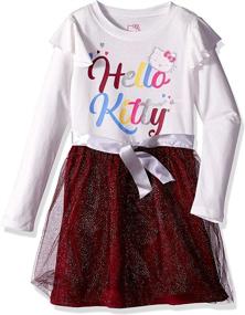 img 2 attached to Hello Kitty Girls Little Fashion Apparel & Accessories Baby Girls