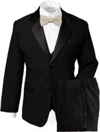 🤵 classic black boys' tuxedo suit & sport coat by spring notion logo