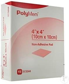 img 1 attached to Polymem Non Adhesive Polymeric Membrane Dressing