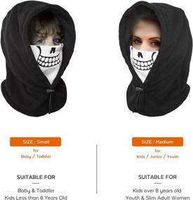 img 3 attached to FCY Balaclava Winter Fleece Windproof Outdoor Recreation