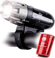 🚲 cycle torch shark 550r bike light set: usb rechargeable, free usb tail light, easy on/off – ideal for mountain, kids, street & road bicycles logo