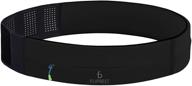 🏃 convenient and secure flipbelt standard zipper adjustable tubular running belt in black – xs to xl (28” – 48”) for active individuals logo