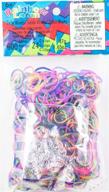 🌈 vibrant rainbow loom assorted rubber bands for colorful bracelet making logo