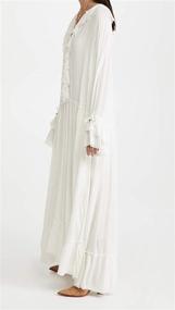 img 1 attached to 👗 Discover the Alluring Charm of Free People Women's Sweet Darlin Maxi Dress