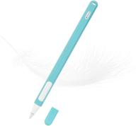 🖊️ colorcoral apple pencil 2nd gen silicone grip: ultra slim sleeve & holder case logo