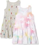 👗 spotted zebra girls' sleeveless princess dresses - stylish clothing for kids logo