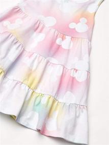 img 1 attached to 👗 Spotted Zebra Girls' Sleeveless Princess Dresses - Stylish Clothing for Kids