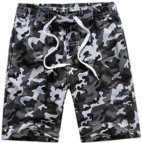 img 2 attached to 🩳 Tailor Pal Love Printing Boardshorts: Stylish Boys' Swimwear for Trendy Summer Adventures