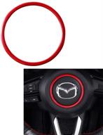 🔮 улучшите стиль своего mazda с наклейкой на руль duoles crystal для mazda 3 6 cx-3 cx-5 cx-9 логотип