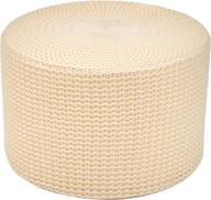 amazonbasics memory floor ottoman beige furniture and accent furniture logo