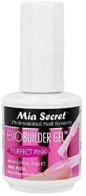 img 3 attached to 💅 Mia Secret Bio Builder Gel - 0.5 fl oz. (Optimal Pink)