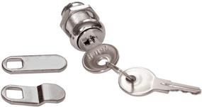 img 1 attached to RV Designer L425 Econo Cam Lock - 5/8 inch Keyed, Code 751 - Enhanced Compartment Hardware