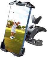 📱 stable and easy-to-use topgo golf cart phone holder for bikes and handlebars - compatible with iphone 13 and 4.7-6.8" devices logo