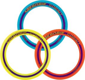 img 4 attached to Aerobie Sprint 25 cm Flying Ring - Vibrant Assorted Colors for Ultimate Fun