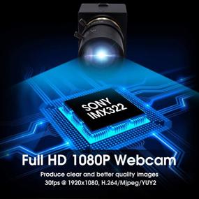 img 1 attached to 📷 SVPRO Full HD 1080P USB Camera with Zoom Lens and Manual Focus - Ideal for Streaming, Video Conference, and Studio Use