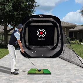 img 1 attached to Enhance Your Golf Skills with the Gagalileo Pop Up 🏌️ Golf Net – Quick Setup, Self-Opening Practice Net for Backyard Drives!